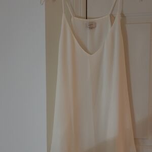 LOFT Women's Elegant Cream Camisole